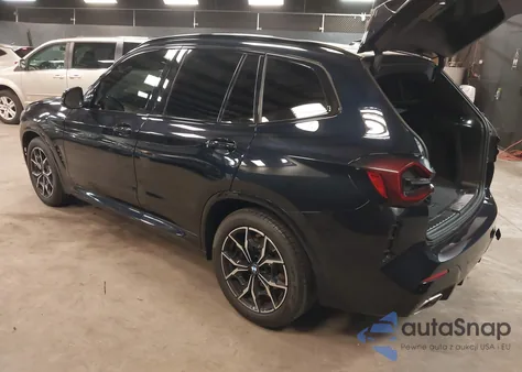 2023 BMW X3 xDrive30I из США, поврежденный, VIN 5UX53DP09P9R15217